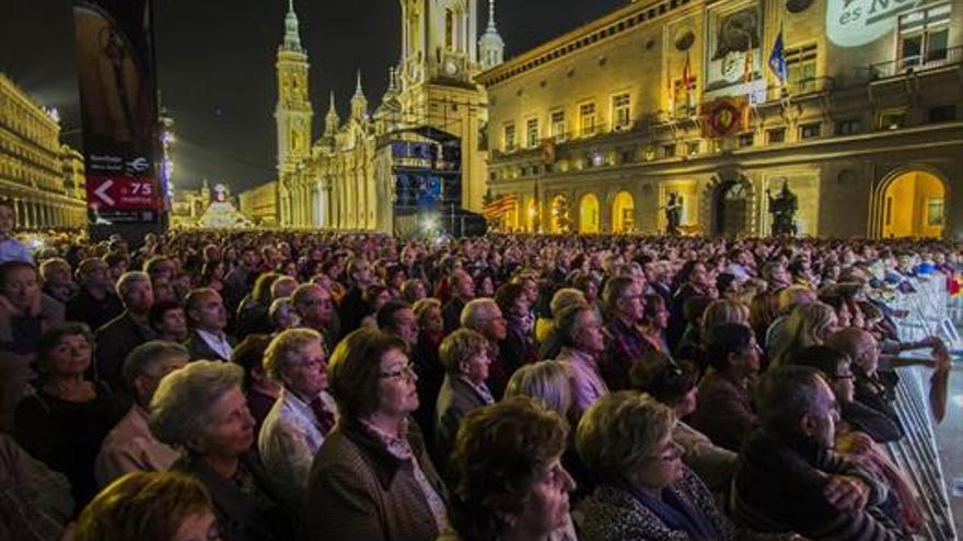 Casi tres millones de personas han disfrutado del Pilar