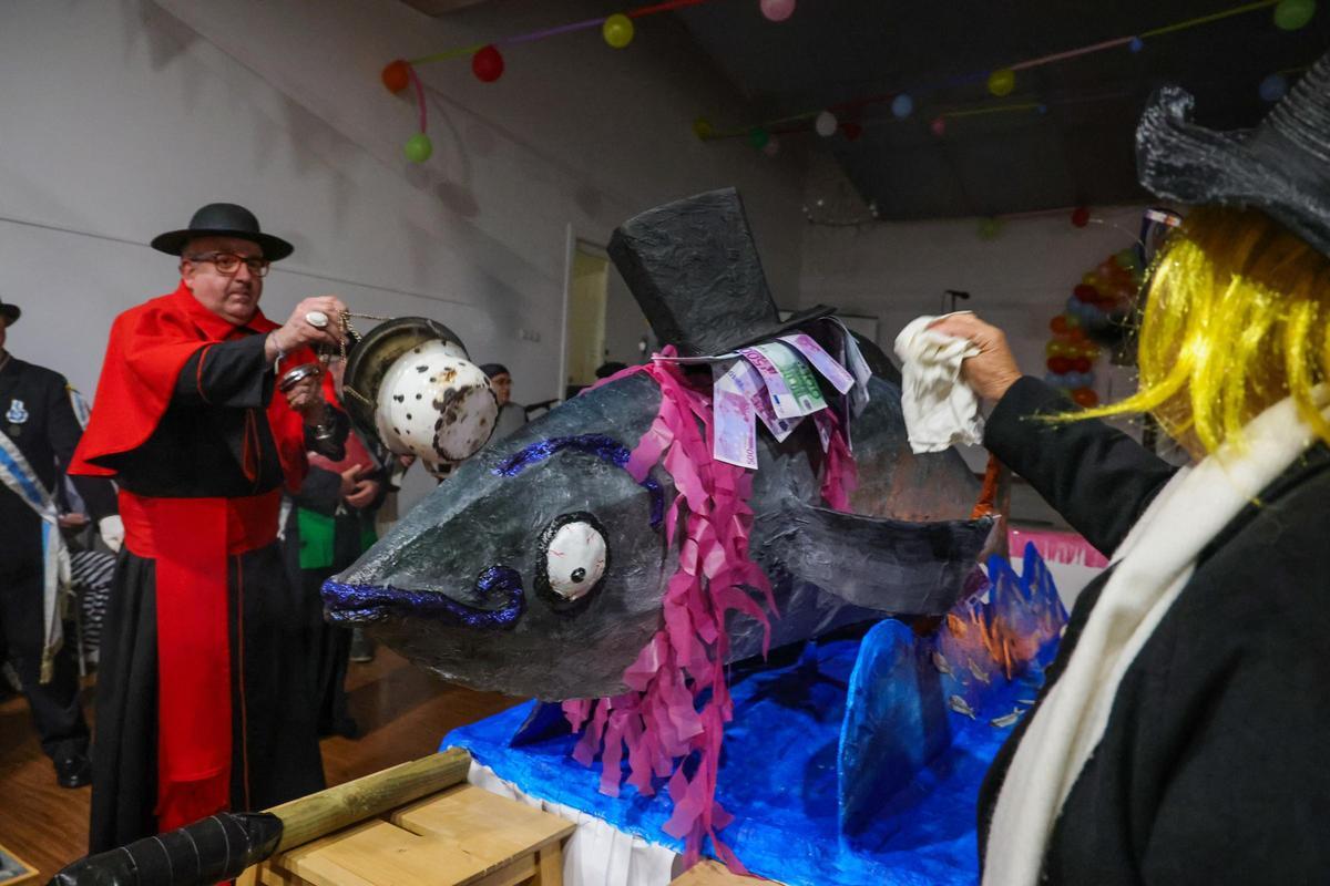 Un Enterro da Sardiña en Vilaxoán