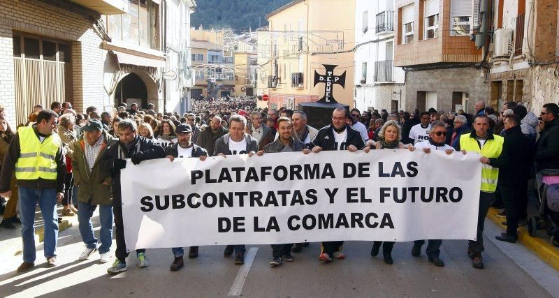 Masiva manifestación en Andorra