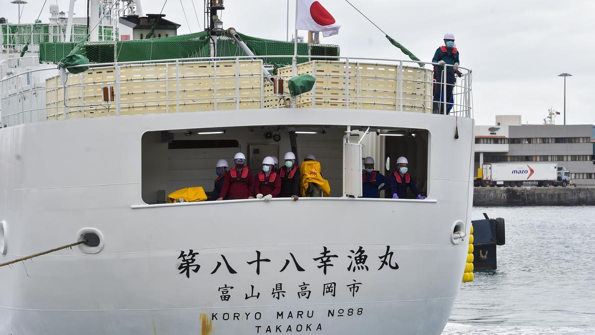 Japón estrena en el Puerto el atunero ‘Koryo Maru 88’