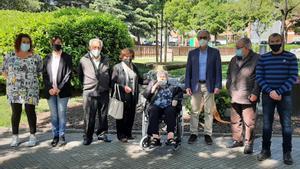 Mollet recorda les víctimes de Mauthausen en un homenatge ‘íntim’ per la pandèmia