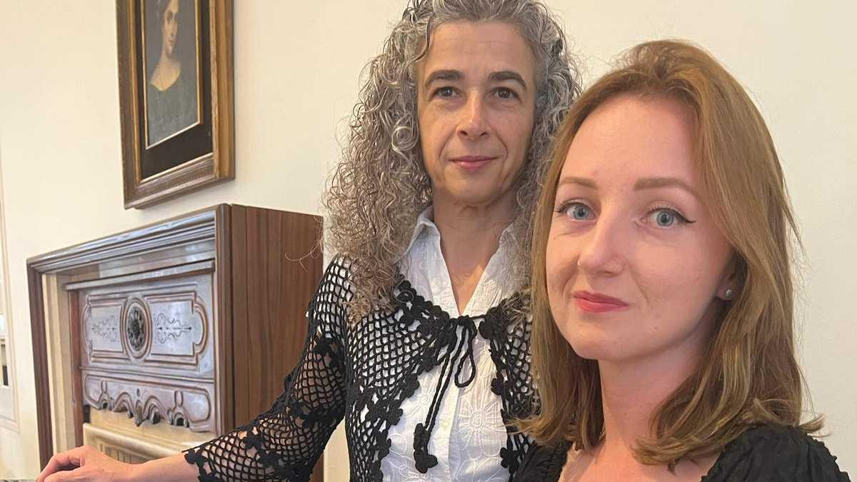 Les Roselles, el duet format per la mezzosoprano Carme Palahí i la pianista Anastasiia Brezden