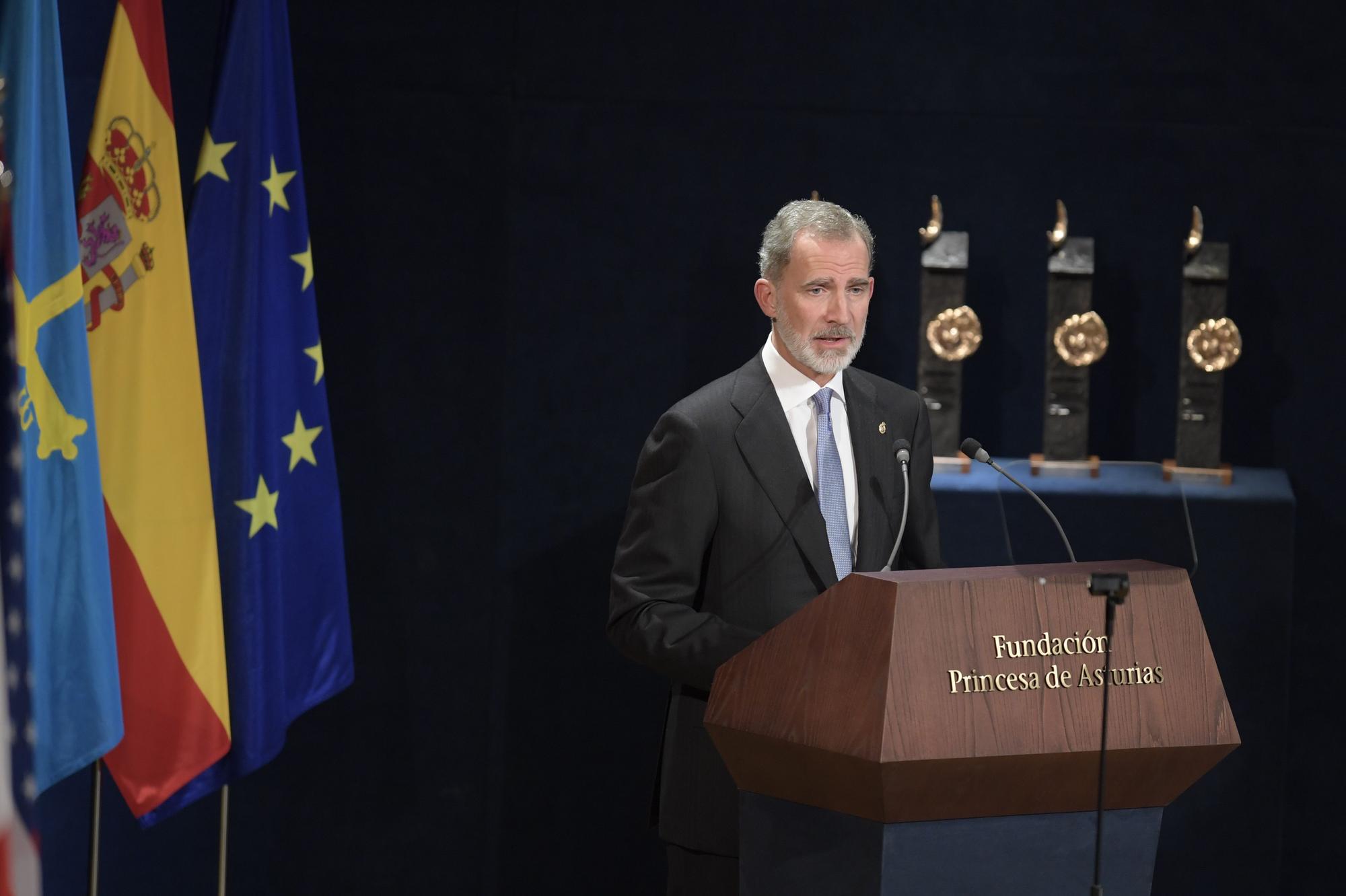 Ceremonia de entrega de la 42 edición de los Premios Princesa de Asturias