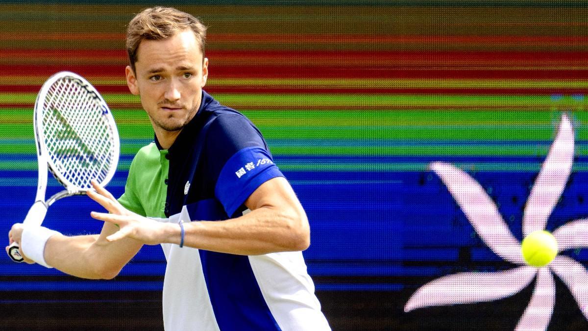 Medvedev, en el torneo de s-Hertogenbosch