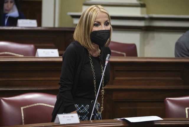 Pleno en el Parlamento de Canarias, 26/10/2021