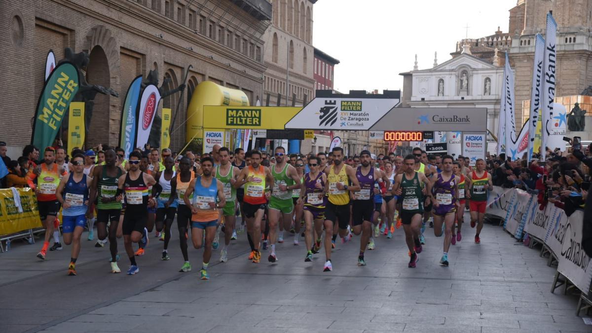 FOTOGALERÍA | Búscate en el Maratón de Zaragoza 2023