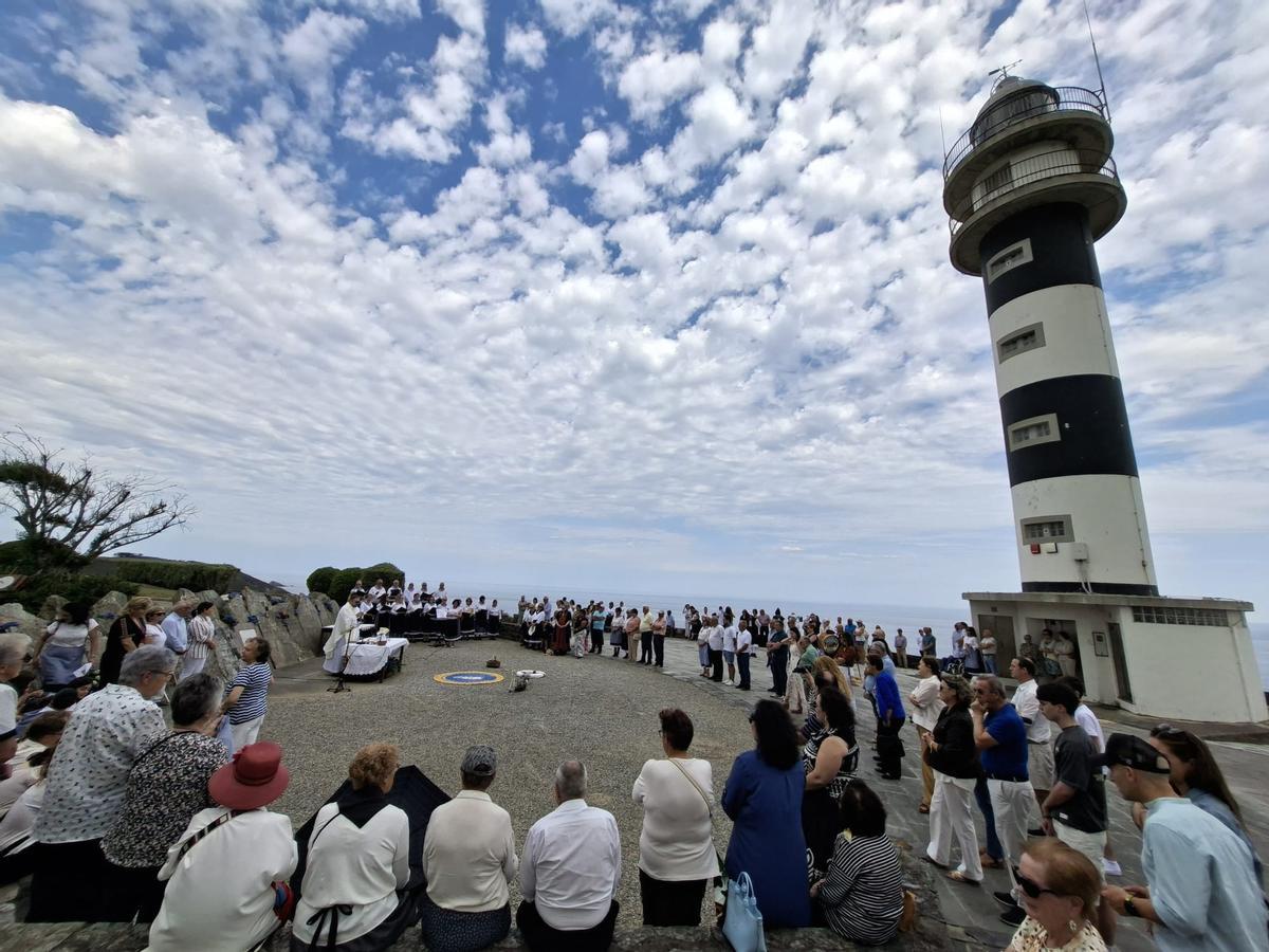 En imágenes: Coaña celebra en Ortiguera su "Día del Mar" más emotivo
