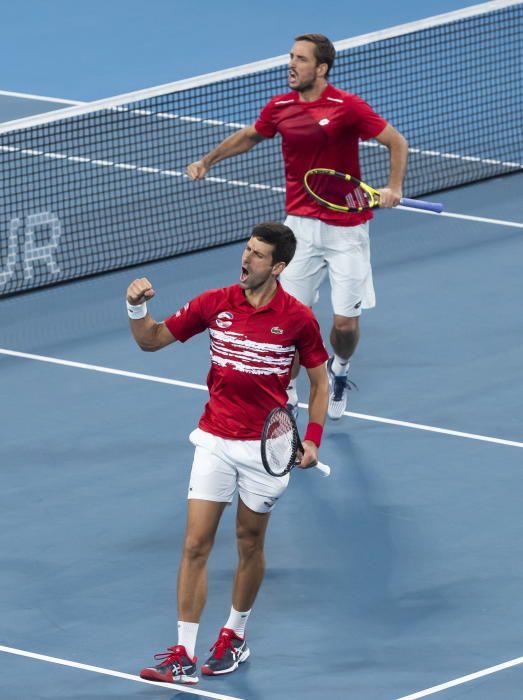 Serbia gana a España la Copa ATP