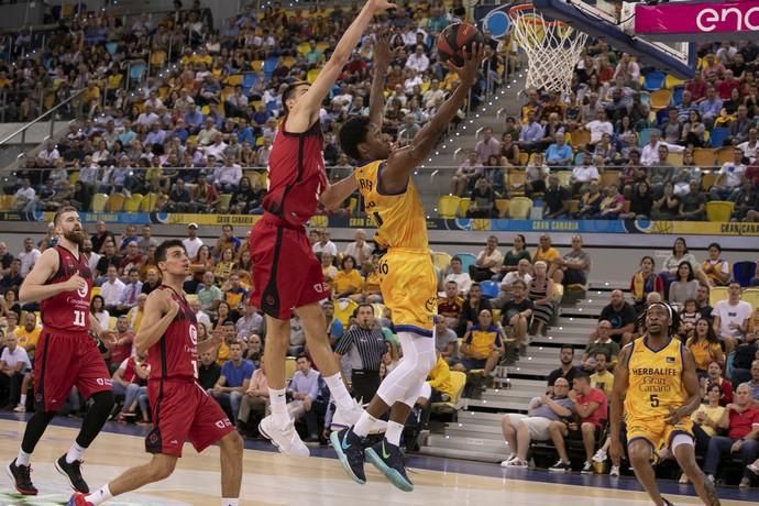 26.09.19. Las Palmas de Gran Canaria. Baloncesto ACB Liga Endesa 2019/20. Herbalife Gran Canaria - Casademont Zaragoza. Gran Canaria Arena. Foto Quique Curbelo  | 26/09/2019 | Fotógrafo: Quique Curbelo