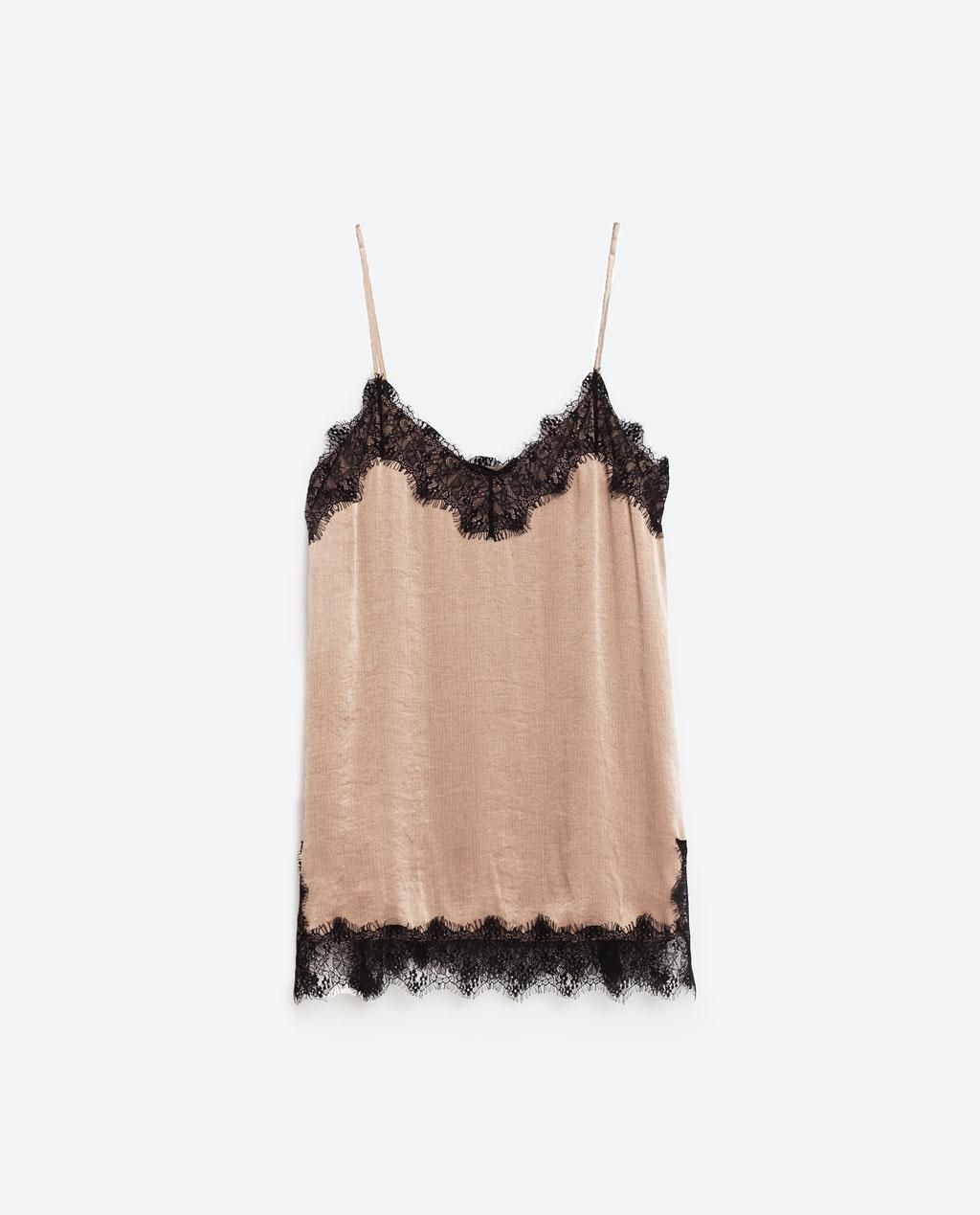 Zara otoño-invierno 2016: cuerpo lencero