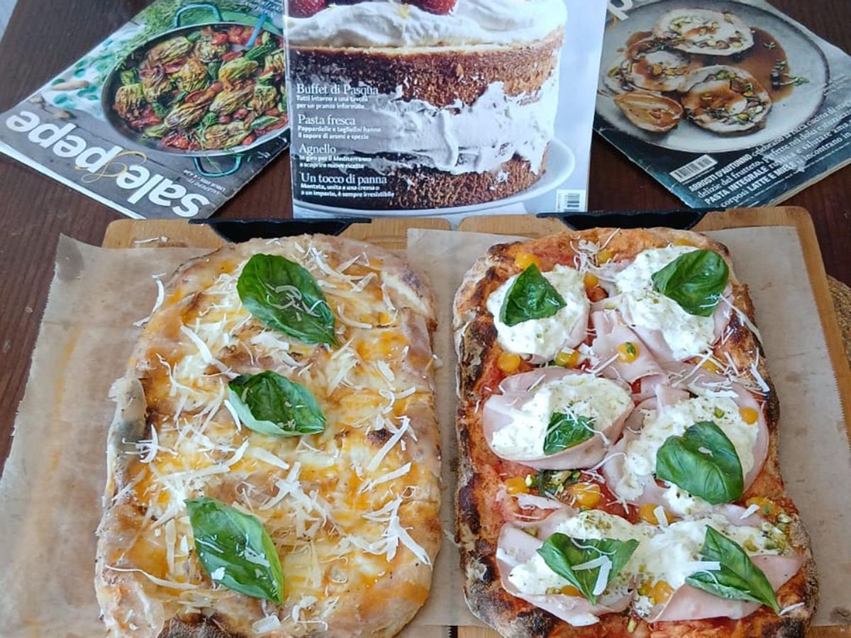 Pizzas veganas.