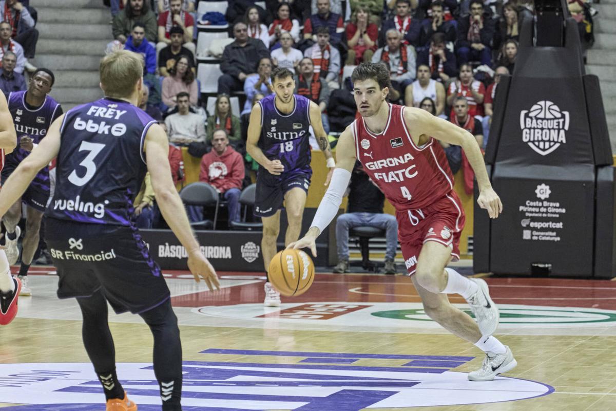 El Bàsquet Girona-Surne Bilbao, en imatges