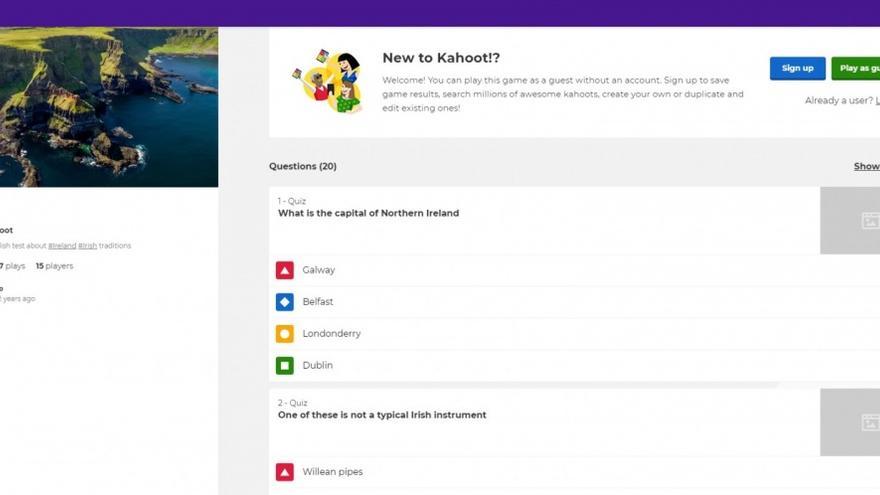 Juego online de preguntas y respuestas, Kahoot - Arte y Multimedia