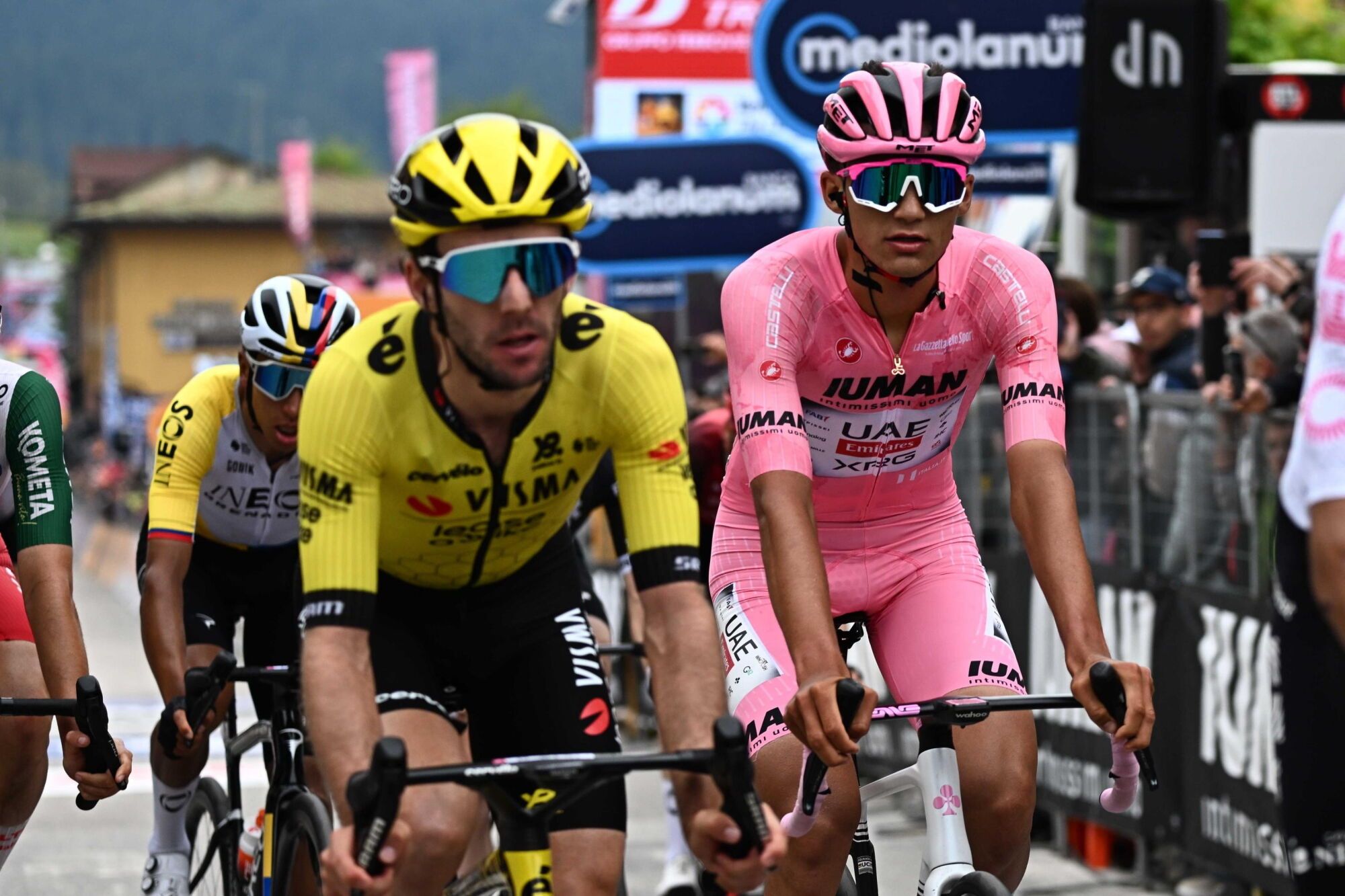 La etapa 15 del Giro de Italia, en imágenes.