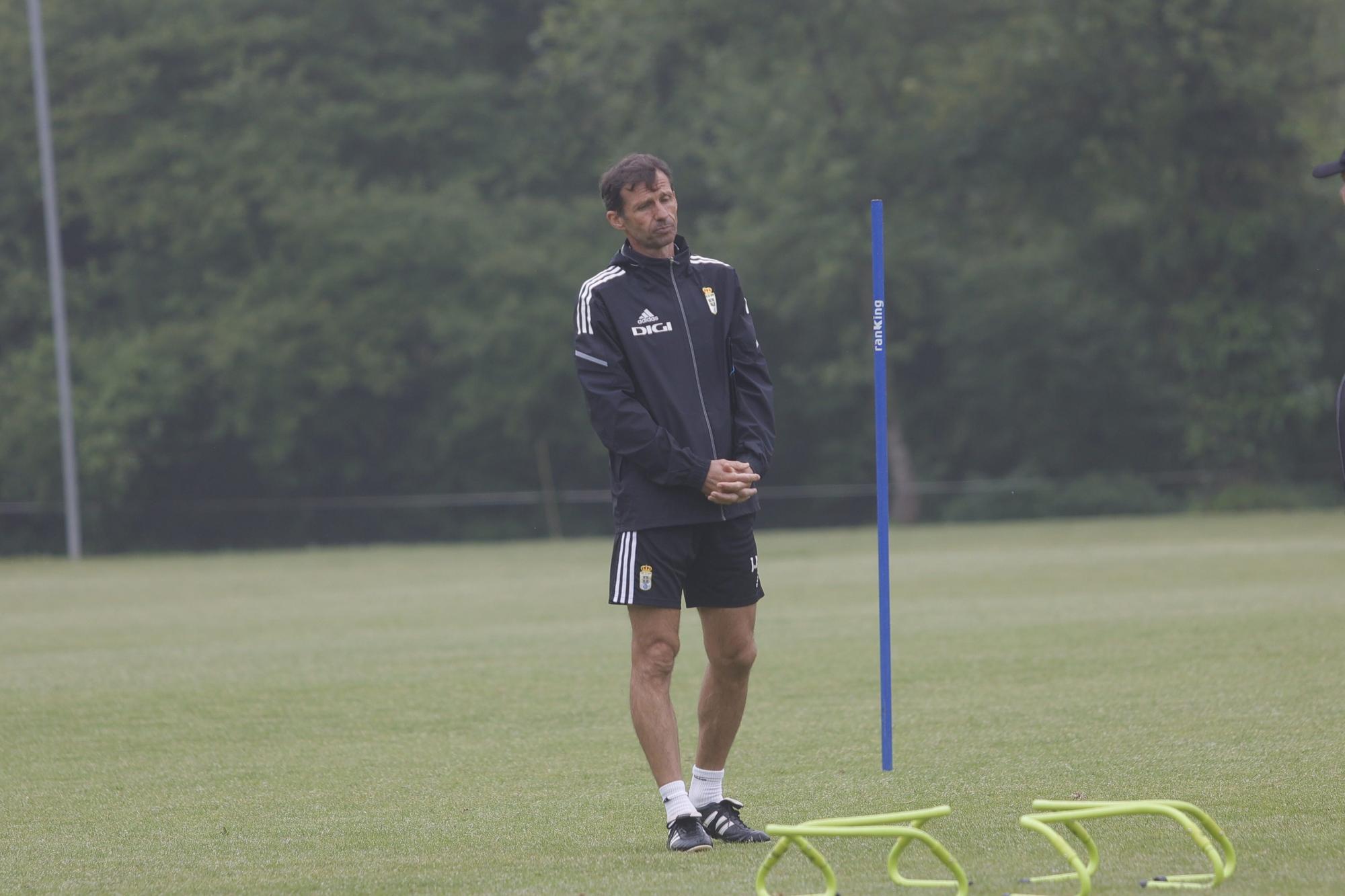 Las imágenes del entrenamiento del Oviedo