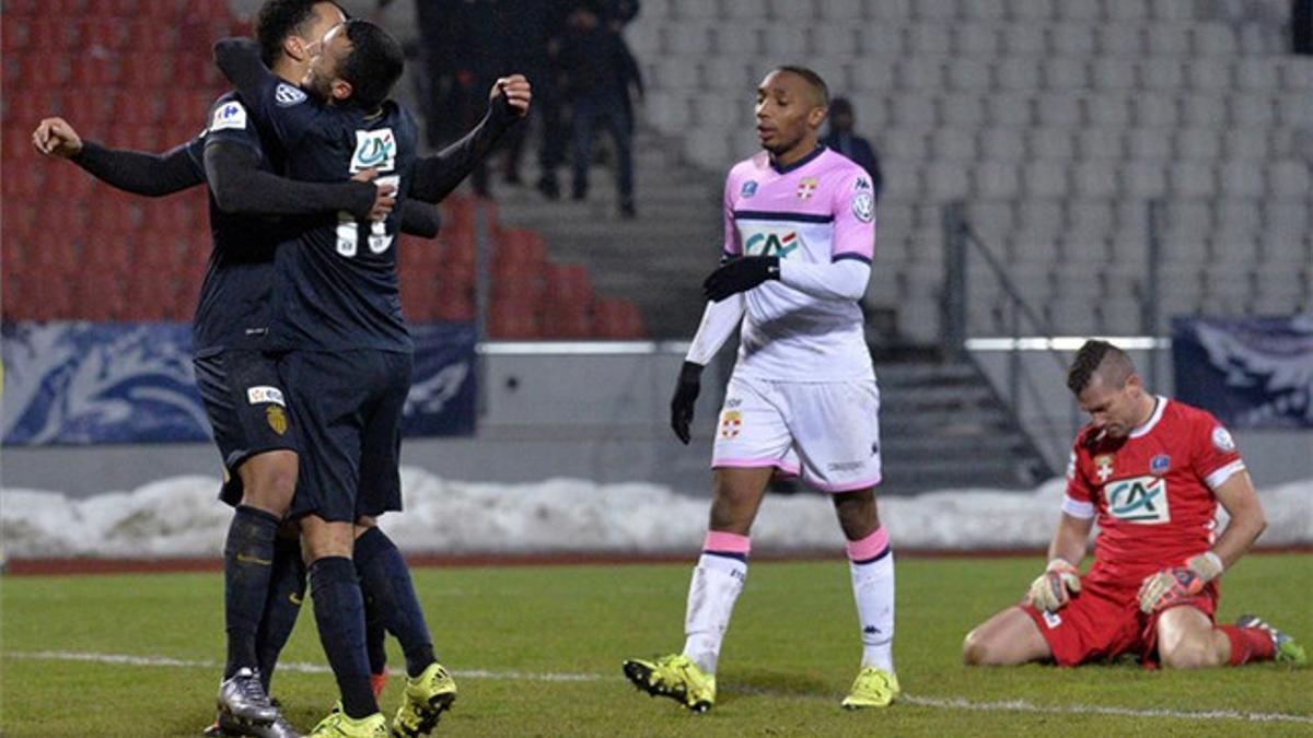 El Mónaco eliminó al Troyes