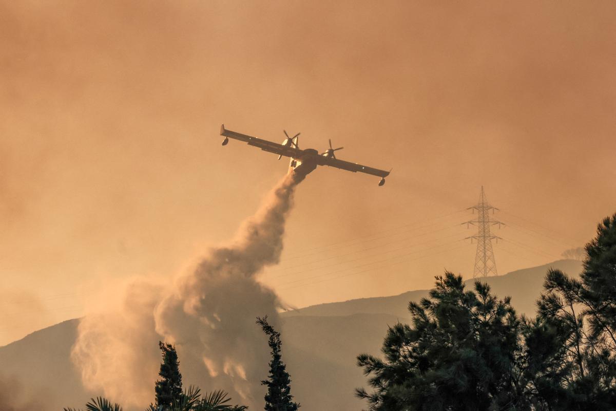 Los incendios forestales se han desatado en Grecia