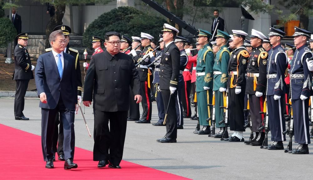 Encuentro entre Kim Jong-un y Moon Jae-in