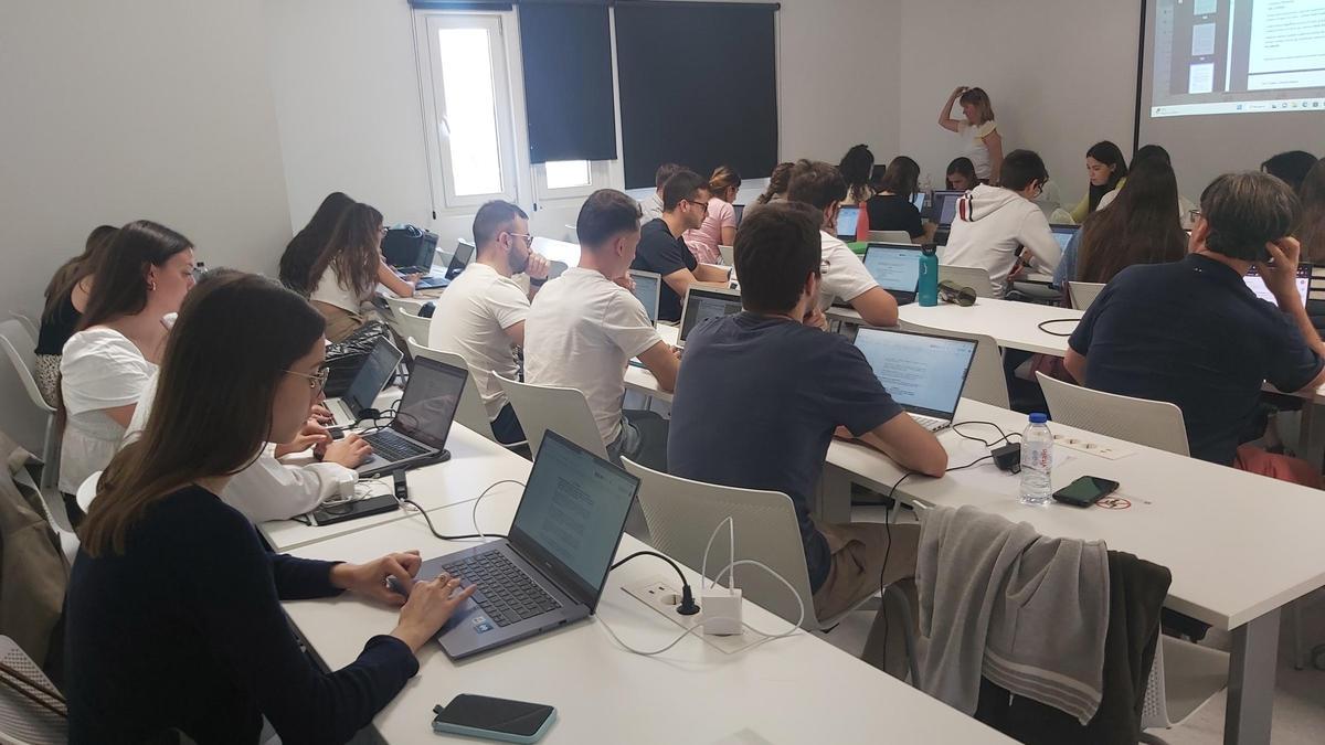 Estudiants de Medicina a la Unitat Docent de Manresa de l'Hospital de Sant Joan de Déu