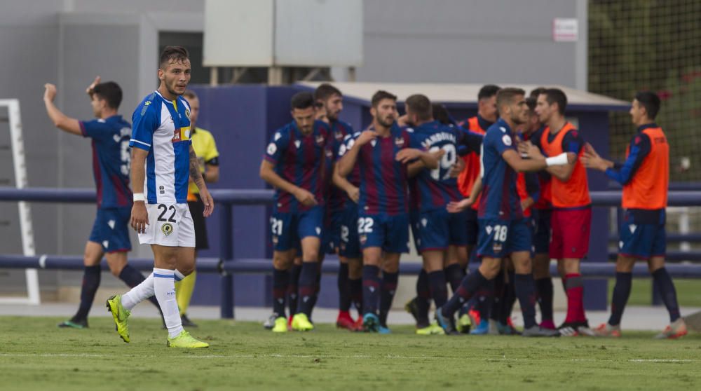 El Hércules cae por 1-0 ante el Atlético Levante