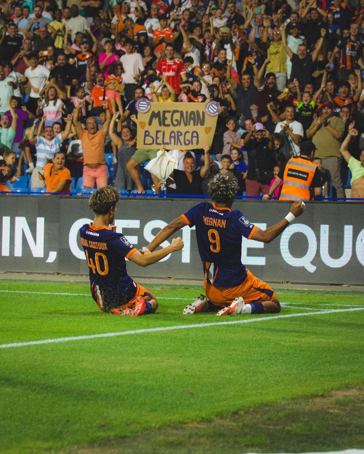 Lacine Meignan, jugador del ;ontpellier