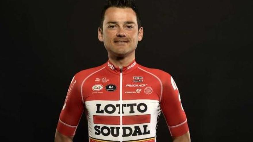 Rafa Valls, ciclista del Lotto Soudal