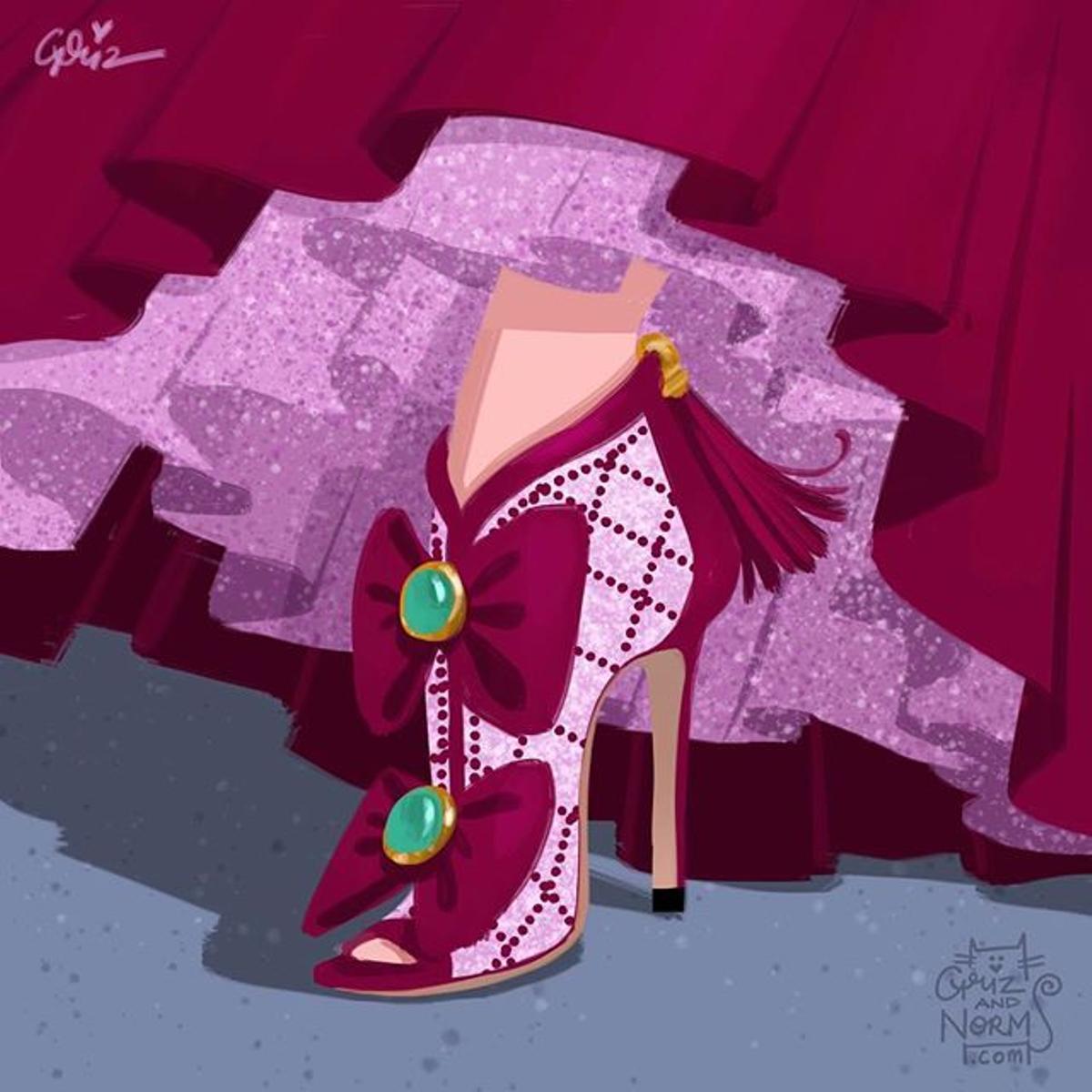 Los zapatos de la madrastra de Cenicienta de Chanel