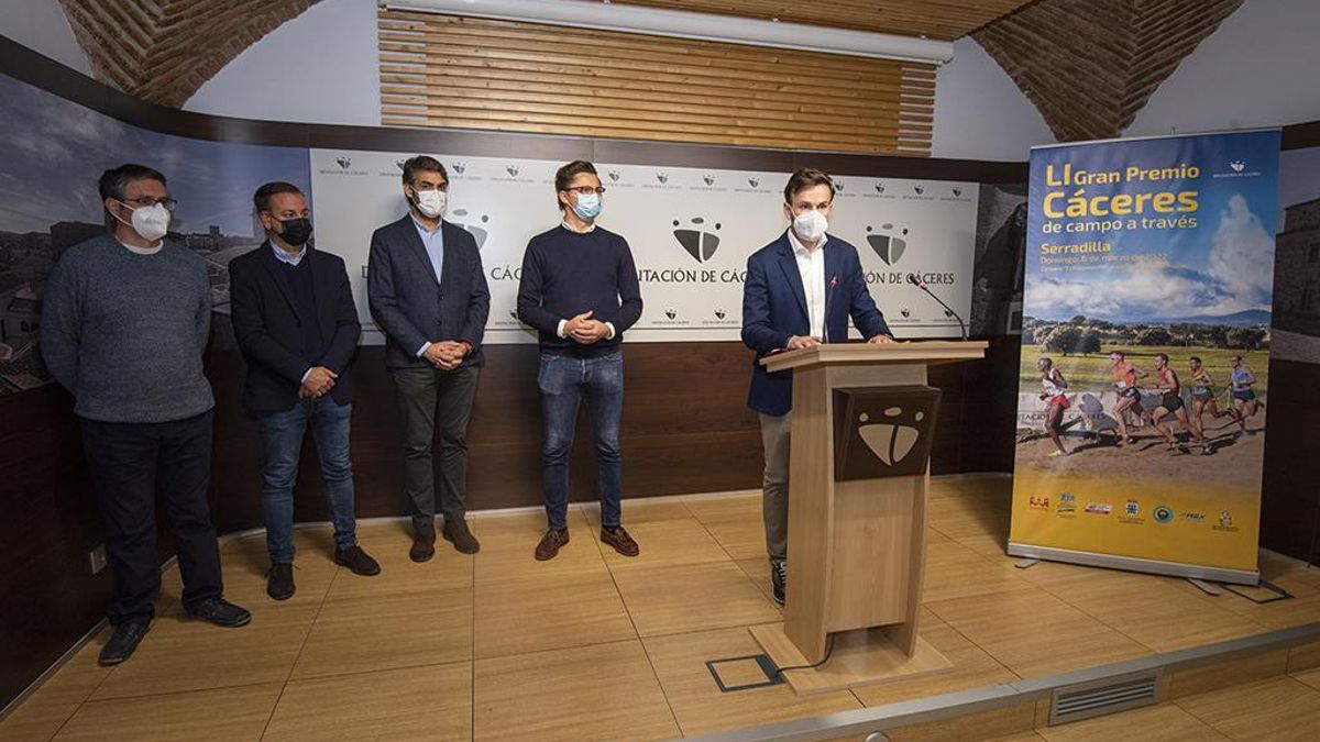 Presentación este martes en Cáceres de la 51 edición del Gran Premio Cáceres de campo a través.