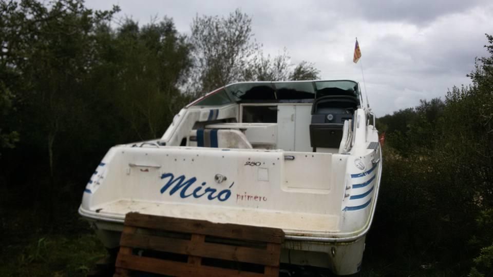 Schrottboot auf Mallorca als Wohnung angeboten