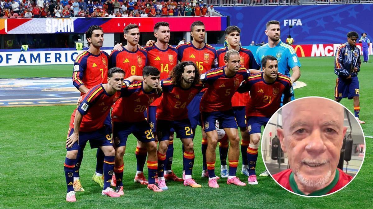Alfredo Duro carga contra los jugadores del Barça tras el debut de la selección