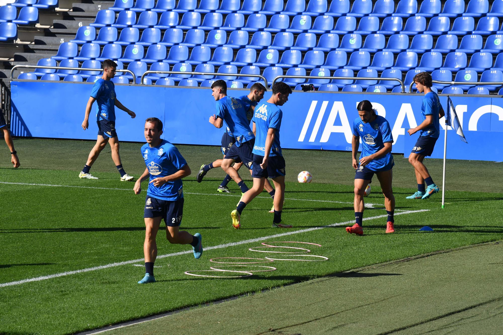 El Dépor prepara en Riazor la cita con el Pontevedra