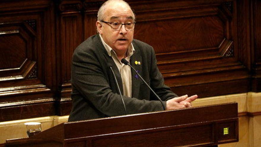 El conseller d&#039;Educació, Josep Bargalló