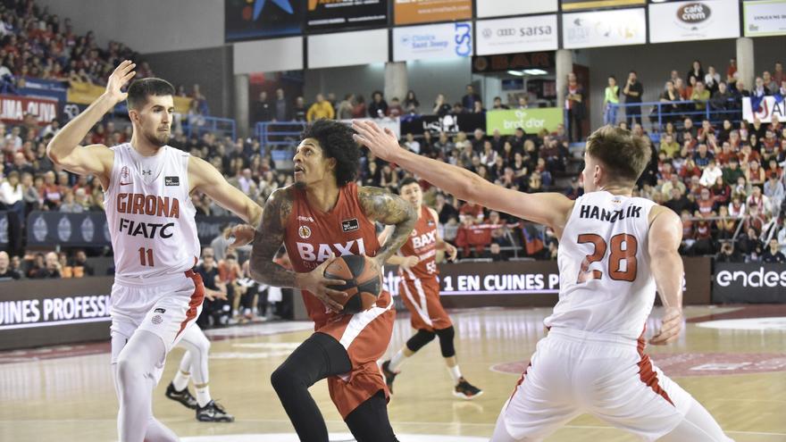 El Baxi pateix fins al final però obté una victòria vital contra el Girona (82-79)