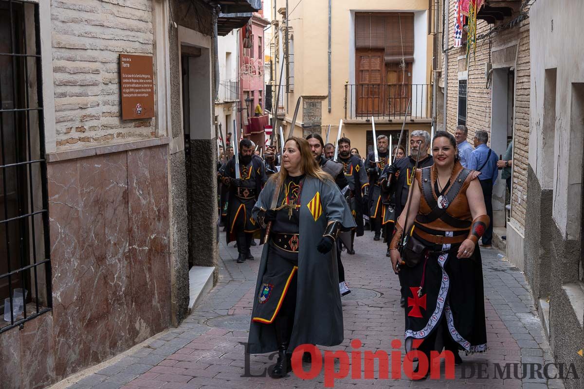 Procesión del día 3 en Caravaca (bando Cristiano)