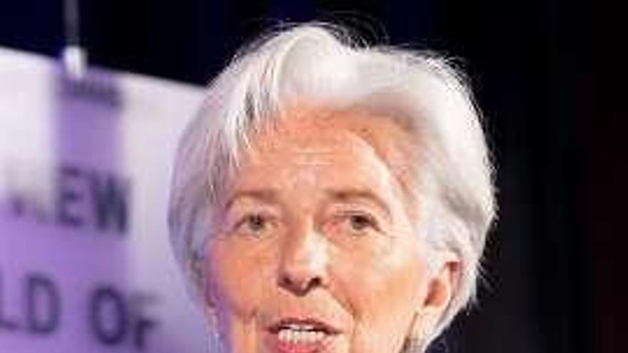 Christine Lagarde.