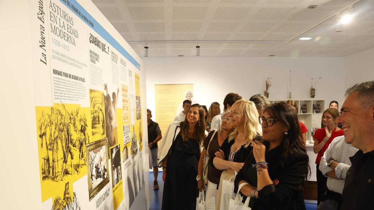La visita institucional de Vox Asturias a la Feria de Muestras, en imágenes