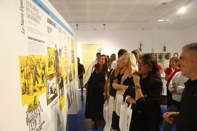 La visita institucional de Vox Asturias a la Feria de Muestras, en imágenes