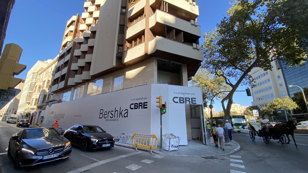 La nueva tienda de Bershka en Palma abrirá el próximo mes de octubre