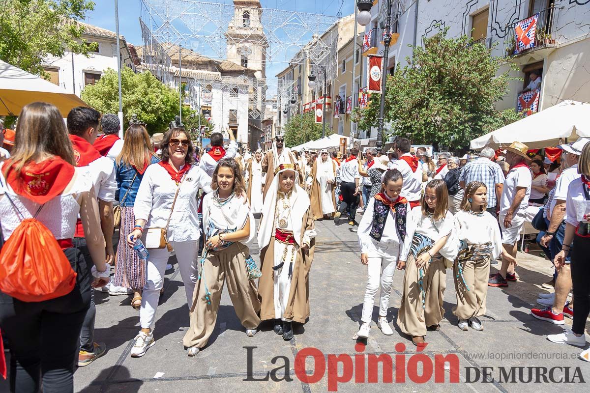 Moros y Cristianos en la mañana del dos de mayo en Caravaca