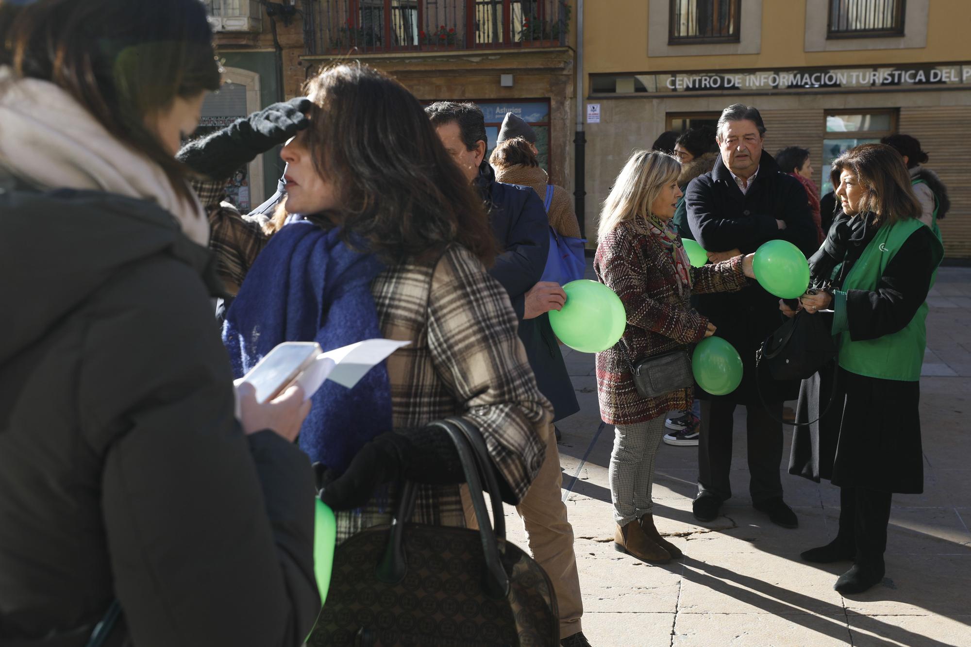 Concentración en Oviedo