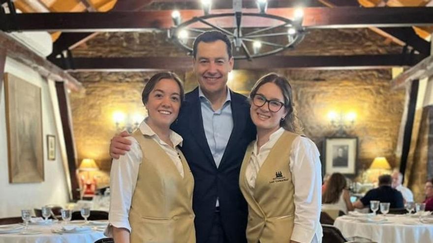 Moreno defiende al restaurante de Montilla ‘Las Camachas’ ante los insultos recibidos en redes: “Todo mi apoyo y animo a visitarlo”