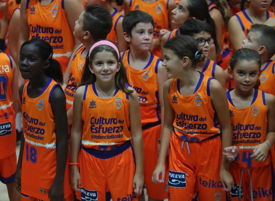 La presentación del Valencia Basket, en imágenes