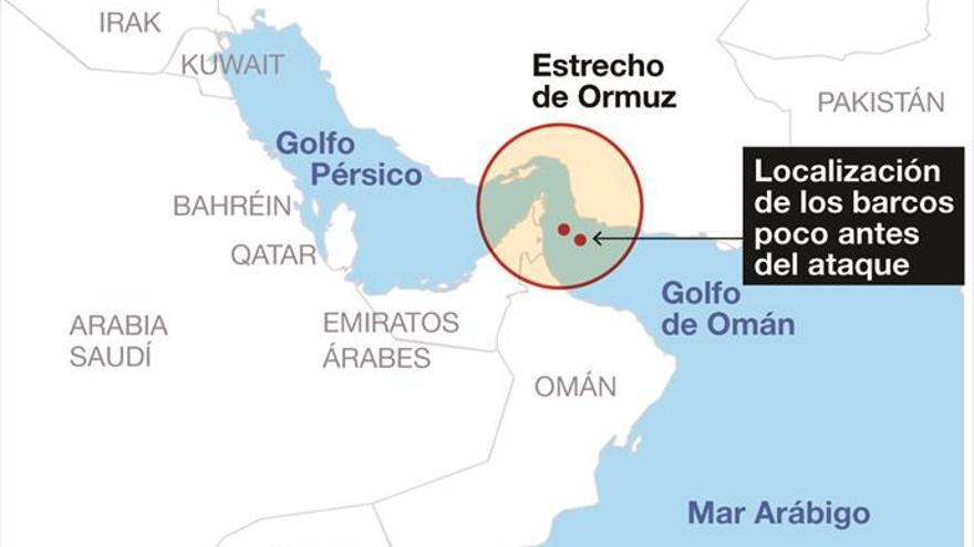 Alarma en el golfo de Omán tras el ataque a dos superpetroleros