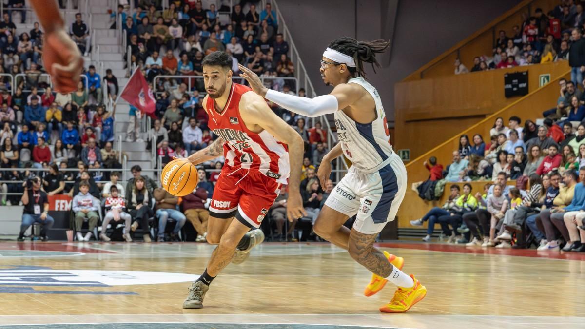 El Bàsquet Girona superó a Baskonia en la primera vuelta