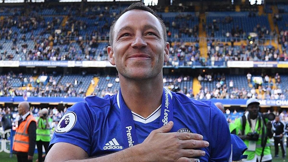 Terry se despide de la afición del Chelsea en Stamford Bridge
