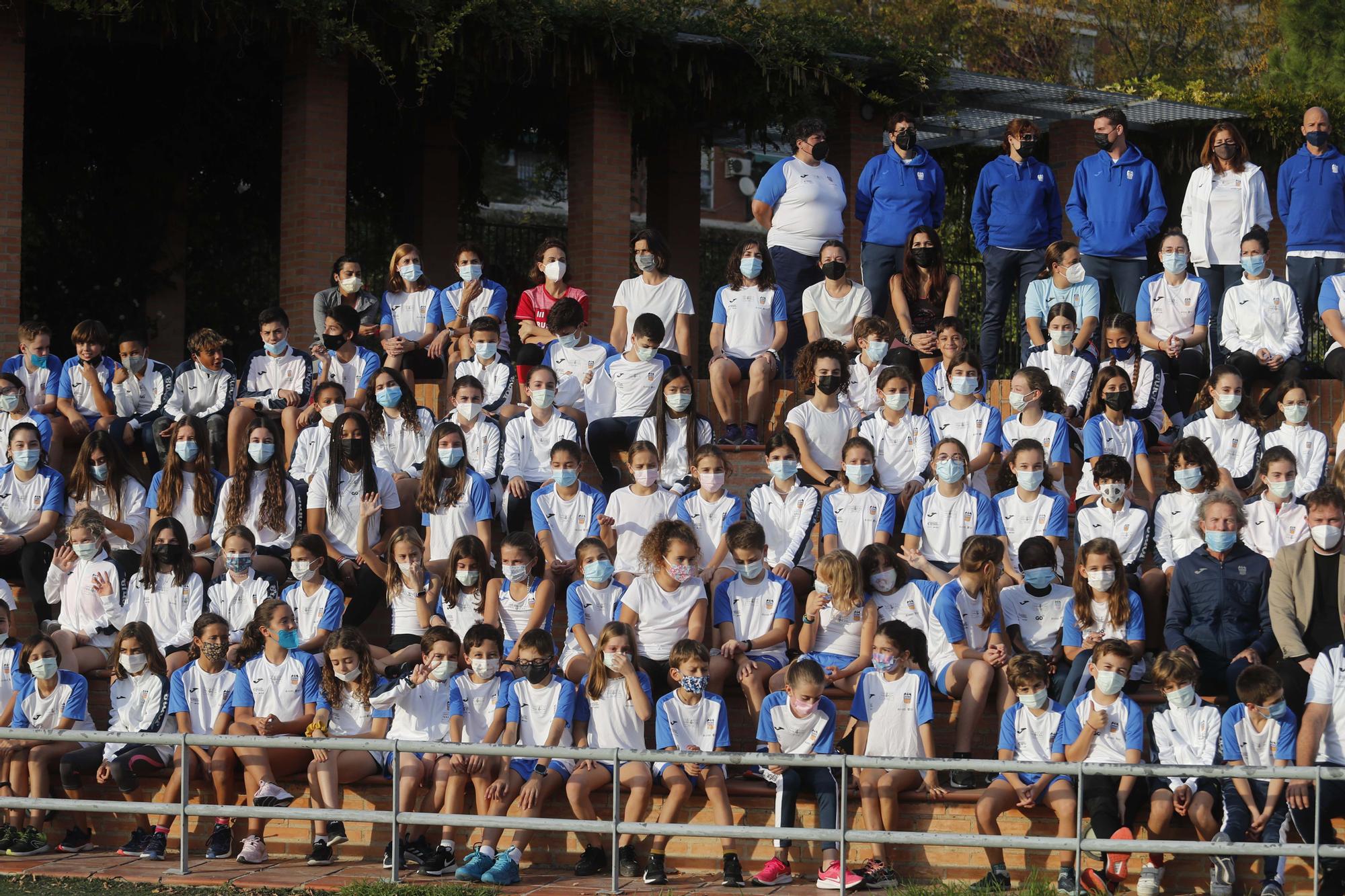 Presentación  de la escuela del Valencia Club Atletismo