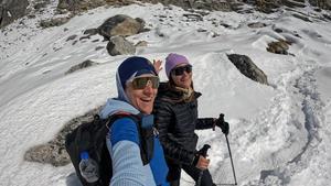 Núria Picas y Cèlia Espanya, en Lo Repte: Objectiu Himàlaia