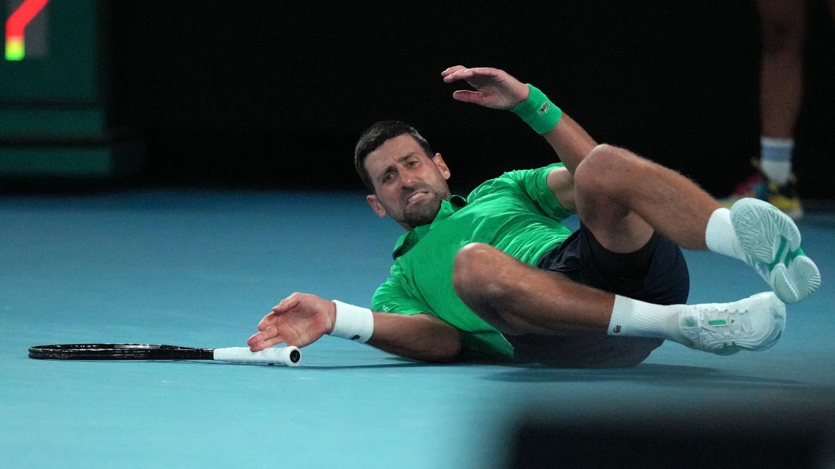 Djokovic durante el partido ante Botic