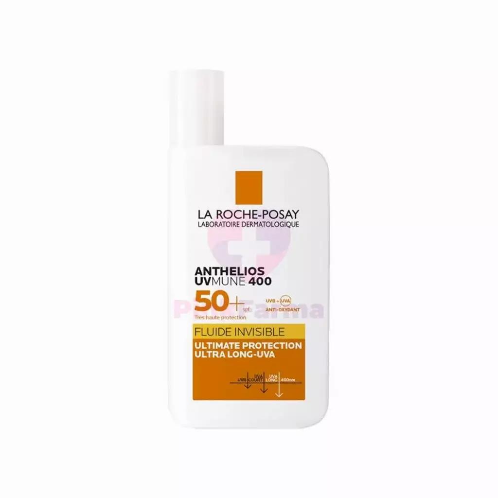 La Roche Posay Anthelios UVMune 400 Fluido Invisible SPF50 (19,99 euros).