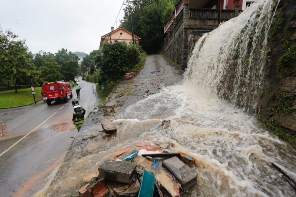 Inundaciones en Trubia